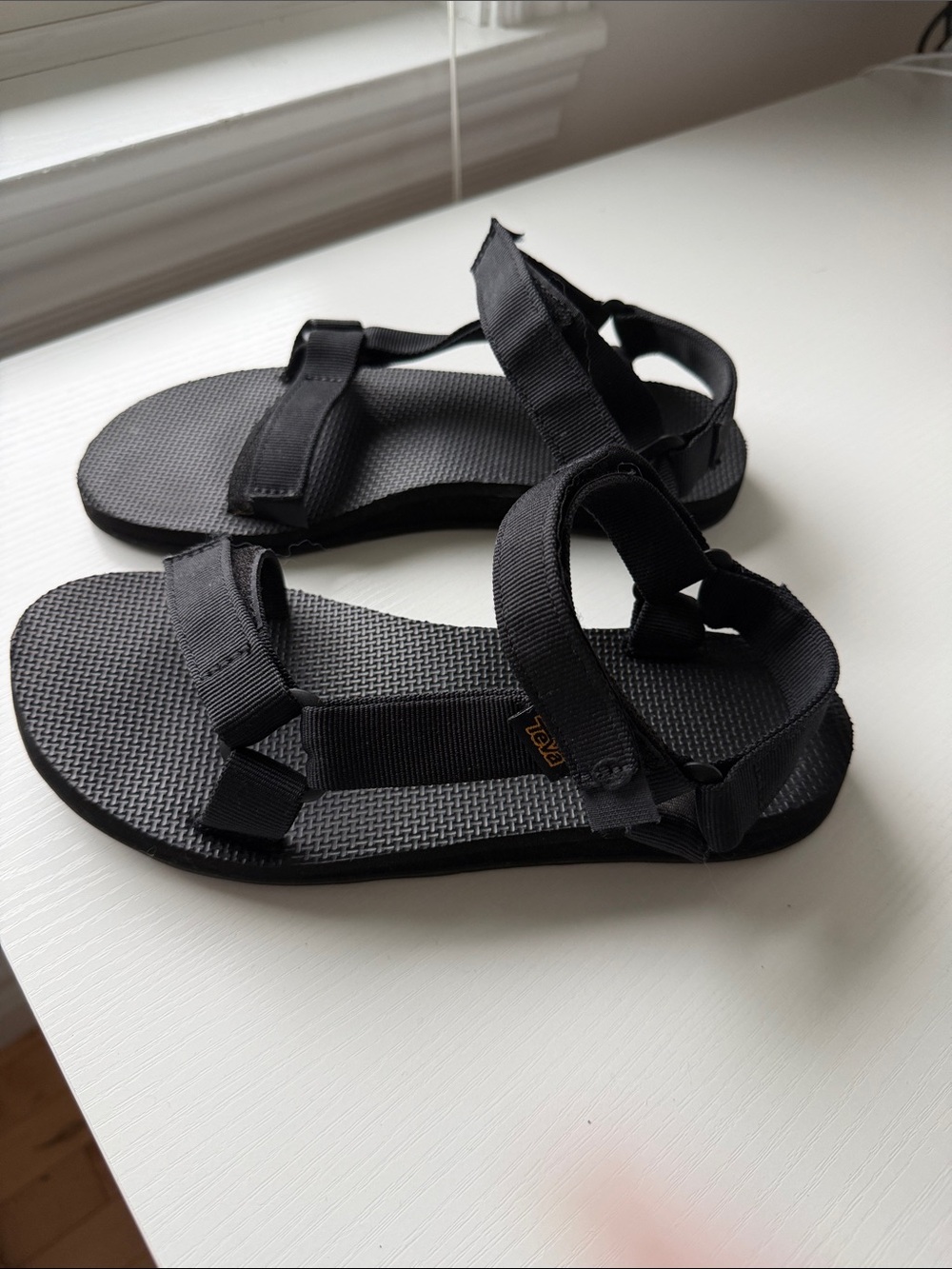 Black Teva Sandals – Women’s Size 8 – Excellent Condition
